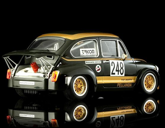 1/24 FIAT ABARTH 750 MFHレジン製作スロットカー中古品 BRM 1/24 ｽﾛｯﾄｶｰ TTS-101◇FIAT ABARTH 1000 TCR Gr.2 #248 