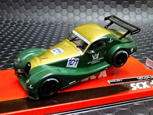HO　スロットカー 1/32 SCX ｽﾛｯﾄｶｰ A10208 ◇MORGAN AERO-8 GT #101 /Gael Lesoudier