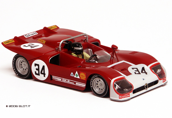 スロットカー　1/32 ALFA ROMEO TZ LM 64 スロットカー [CB014-P] Slot It 1/32 ｽﾛｯﾄｶｰ CA45a◇ Alfa Romeo 155 V6 #19/Jason Watt