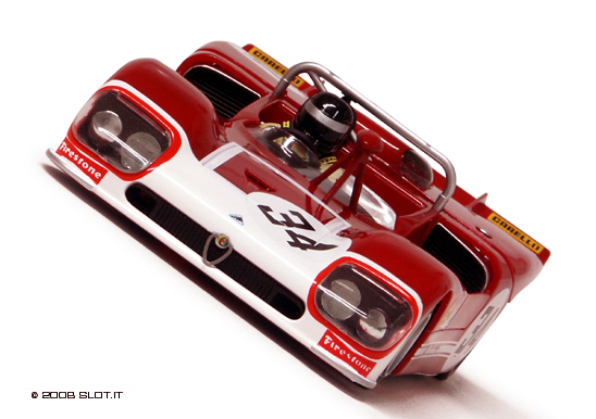 Slot It 1/32 Slotcar ◇Alfaromeo Tipo33/3 #.34/1971 Sebring