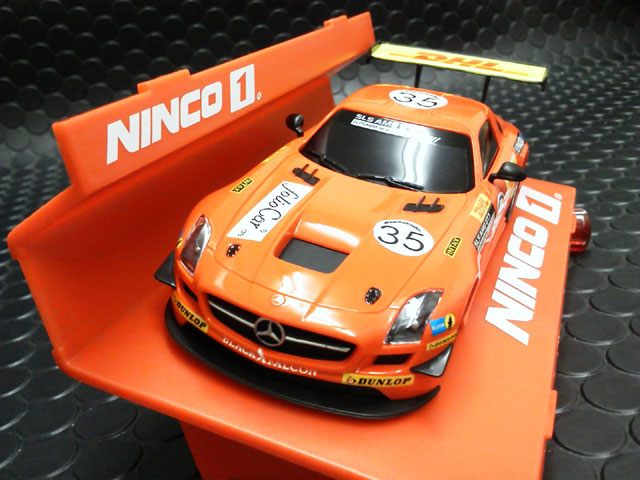 NINCO 1/32 ｽﾛｯﾄｶｰ 55064◇MERCEDES SLS GT3 #35 BLACK FALCON 人気