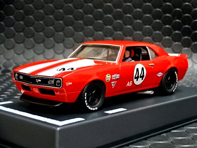 Pioneer 1/32ｽﾛｯﾄｶｰ PO33☆ 1968 Chevrolet Camaro Z-28 T/A #44