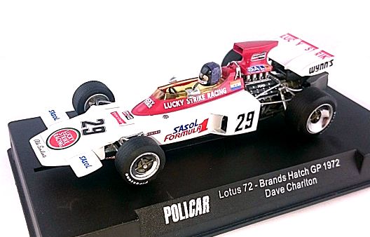 Slot It /Policar 1/32 ｽﾛｯﾄｶｰ PC-CAR02E ◇LOTUS 72 F1 #29/Dave Charlton  British Grand Prix