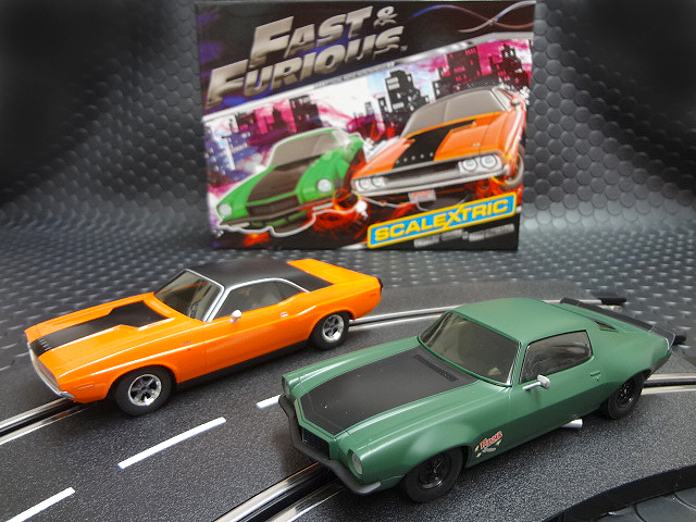 Scalextric 1/32 ｽﾛｯﾄｶｰ限定BOX C3373A◇ワイルド スピード 