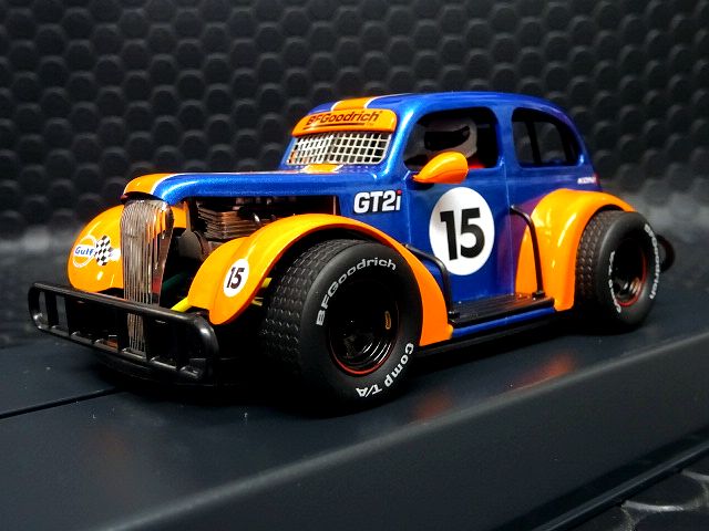 Pioneer 1/30 ｽﾛｯﾄｶｰ P076◇ '37 Chevy Sedan. --Legends Racer