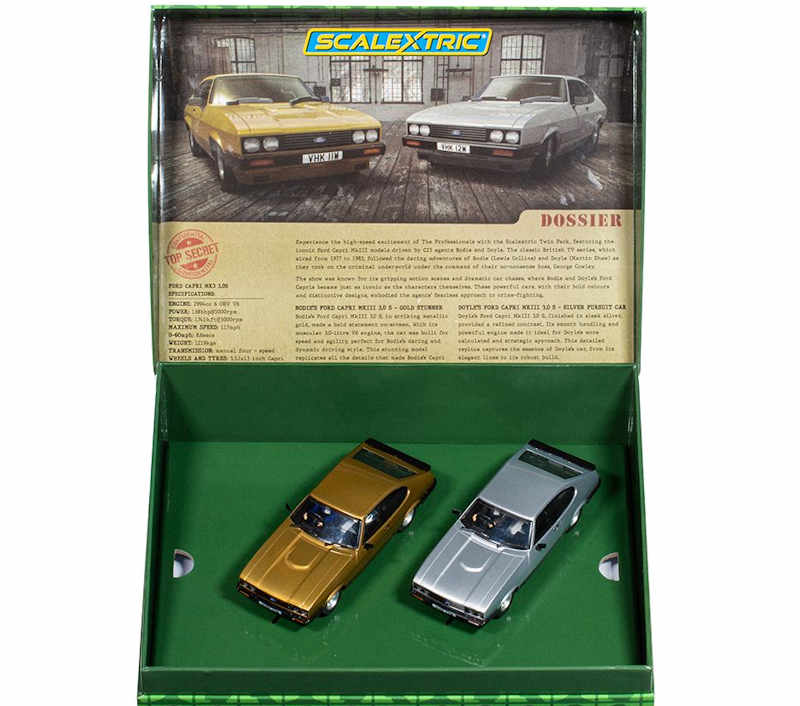 Scalextric 1/32 ｽﾛｯﾄｶｰ C4642 ◇ ”The Professionals” Ford Capri Mk