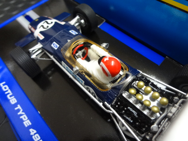 Scalextric 1/32 ｽﾛｯﾄｶｰ C4313◇Lotus 49B Rob Walker Racing #22/Jo