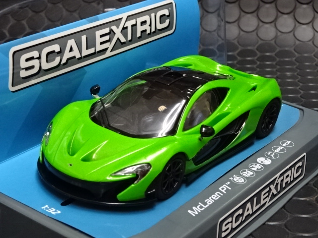 scalextric1/32 ｽﾛｯﾄｶｰ C3756◇McLalen P1 ---Green-- 入荷しました