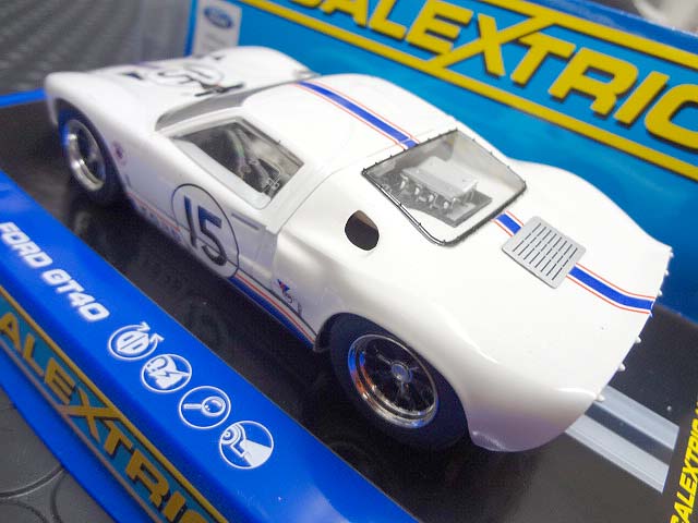 scalextric1/32 ｽﾛｯﾄｶｰ C3315◇Ford GT40 #15 Team 