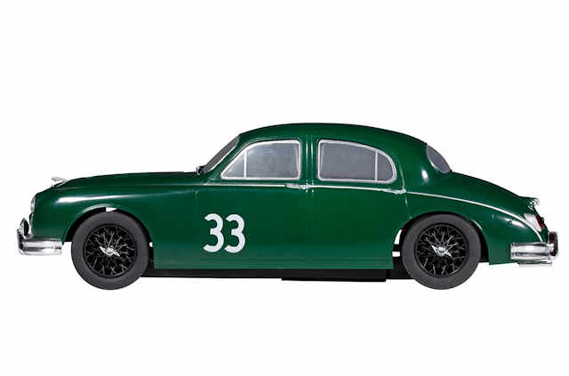 Scalextric 1/32 ｽﾛｯﾄｶｰ C4506◇Jaguar MK1 #33/Mike Hawthorn