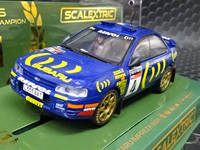 Scalextric 1/32 ｽﾛｯﾄｶｰ C4428◇Subaru Impreza WRX #4/Colin McRae