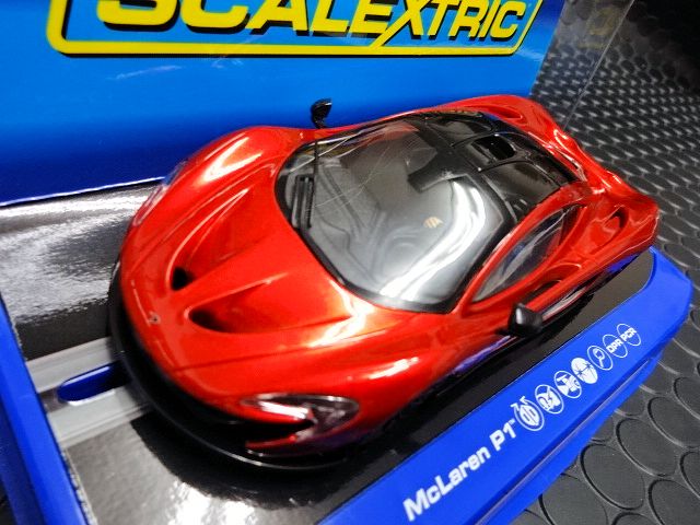 Scalextric 1/32 ｽﾛｯﾄｶｰ C3643◇ McLaren P1 ---CandyRed--- ハイ