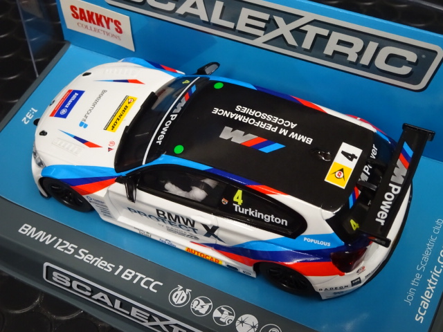 Scalextric 1/32 ｽﾛｯﾄｶｰ C3920◇BMW Series 125/E87 ”PROTECT X” #4