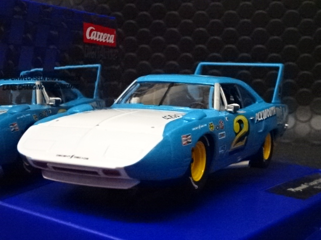 Carrera Digital132 ｽﾛｯﾄｶｰ 30983◇Plymouth Superbird #2 プリムス・スーパーバード！☆ライトブルーの怪鳥が入荷！  | NASCAR・スロットカー・ミニカーの専門店<<サッキーズ・コレクションズ大阪>> by CAR-BOX