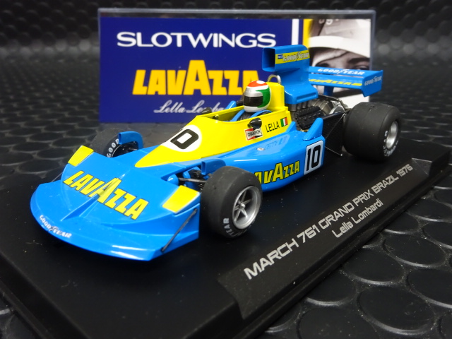 Slotwings 1/32 ｽﾛｯﾄｶｰ W045-04◇MARCH 761 F1 #10/Lella Lombardi 