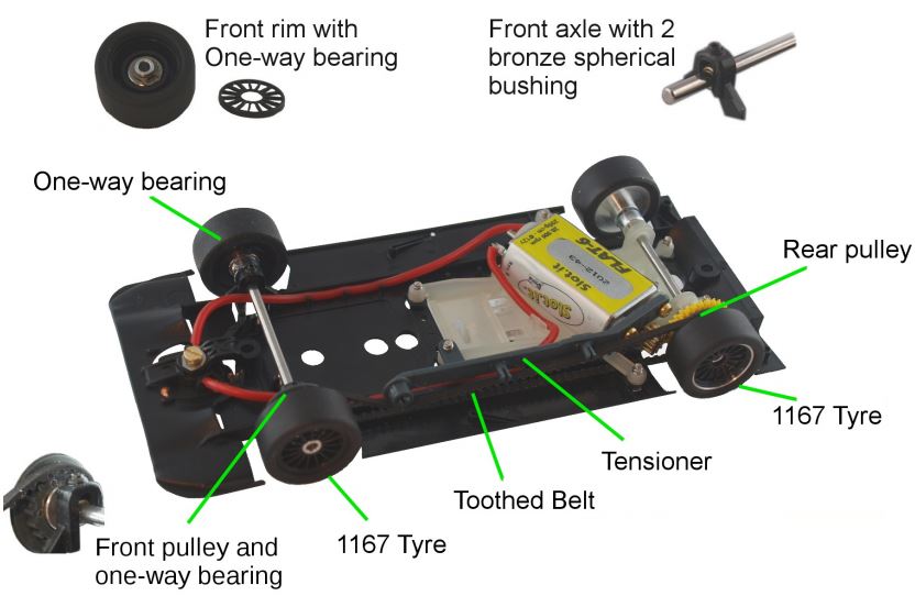 Slot It 1/32 ｽﾛｯﾄｶｰ CA29A ◇ AUDI R18 E-TRON-QUATTRO 4X4 #4/Marco