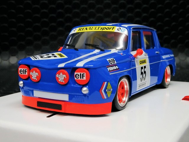 BRM 1/24 ｽﾛｯﾄｶｰ 079◇RENAULT R8 GORDINI #55 BLUE ”MICHELIN