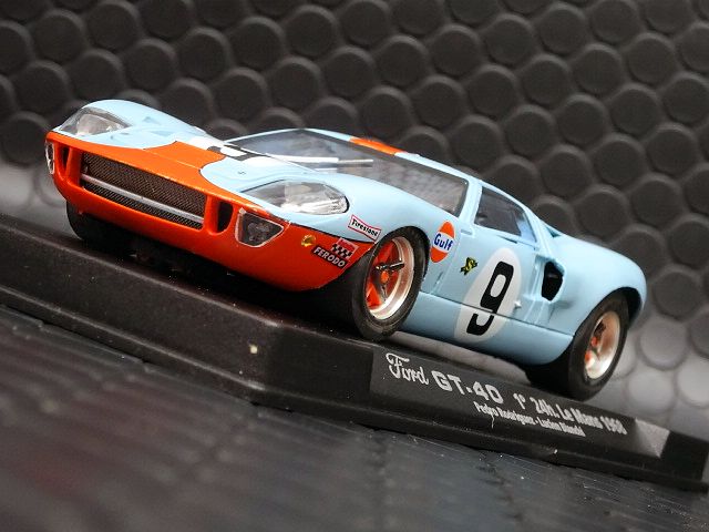 FLY 1/32 ｽﾛｯﾄｶｰ A182◇Ford GT40 ”GULF” #9/Pedro Rodriguez and