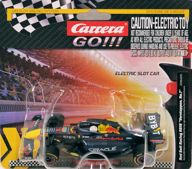 Carrera-Go ｽﾛｯﾄｶｰ 1/43 64205◇ F1 Red Bull 2022 - Max Verstappen 