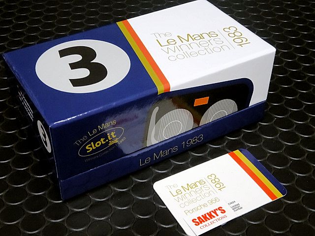 Slot it 1/32 ｽﾛｯﾄｶｰ SICW24◇Porsche 956C LH #3/Vern Schuppan