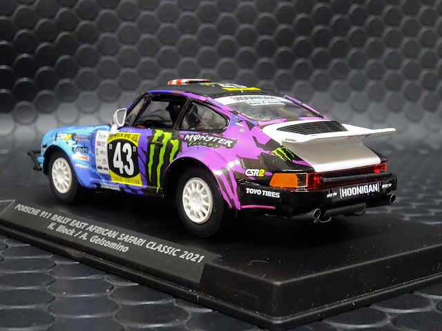 FLY 1/32 ｽﾛｯﾄｶ- A2054 ◇ Porsche 911 #43/Ken Block. East African