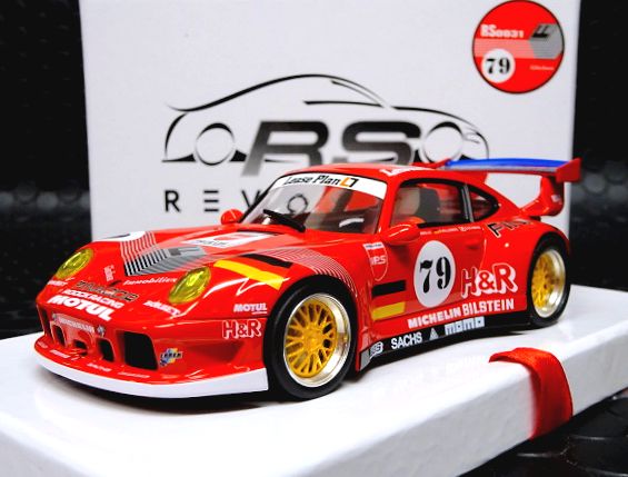 Revoslot 1/32 ｽﾛｯﾄｶｰ RS0031◇Porsche 911 GT2 ＃79 24h Le