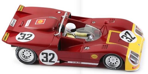 Slot it 1/32 ｽﾛｯﾄｶｰ CA11H◇ ALFA ROMEO TIPO 33/3 #32/ N.Vaccarella