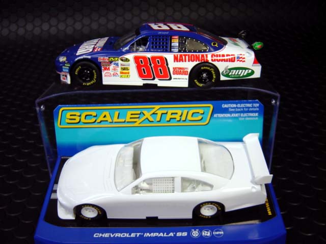 Scalextric 1/32 SlotCar ◇ NASCAR/ホワイトボディー 2008/CHEVORLET