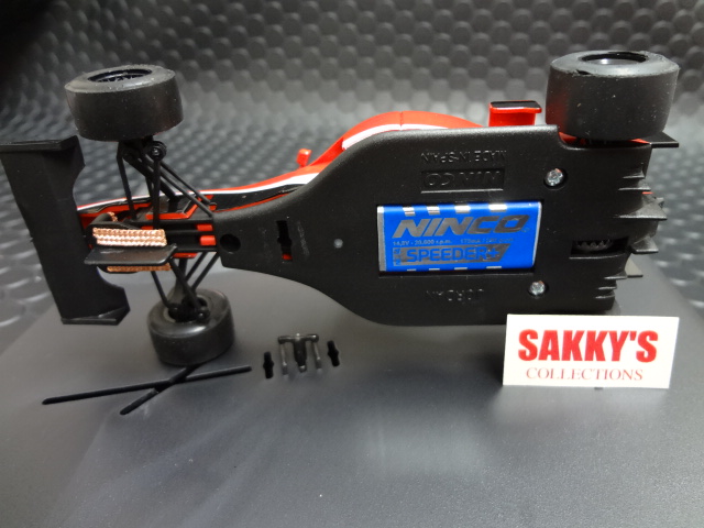 NINCO 1/32 ｽﾛｯﾄｶｰ 50697◇ FORMULA -1 Ferrari-Style #3-Red ニンコの