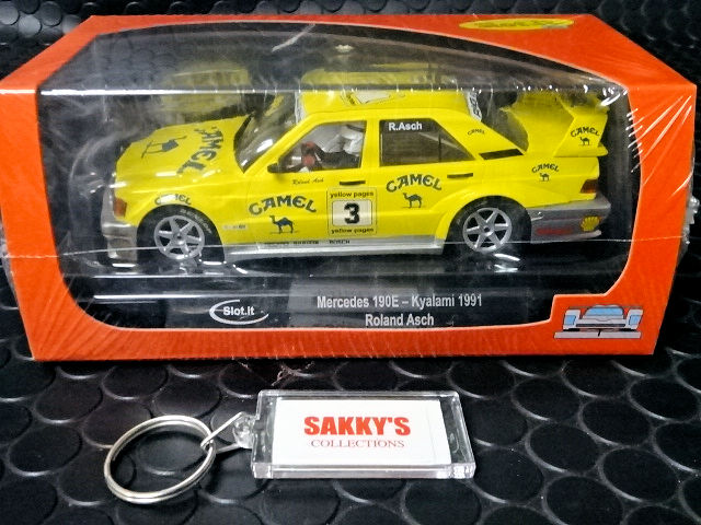 メルメル 様 Slot It 1/32 ｽﾛｯﾄｶｰ SICA44d◇Mercedes 190E #3 
