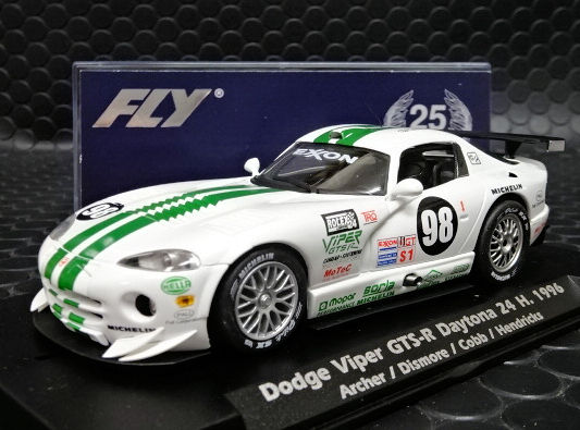 FLY 1/32 ｽﾛｯﾄｶｰ e2510◇Dodge Viper GTS-R #98 Daytona 24hr. 1996  スペシャルモデル◇入荷完了！！ | NASCAR・スロットカー・ミニカーの専門店u003cu003cサッキーズ・コレクションズ大阪u003eu003e by CAR-BOX