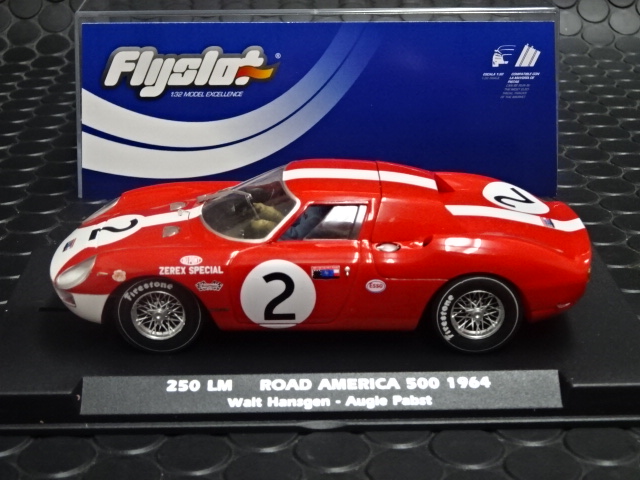 FLY 1/32 ｽﾛｯﾄｶｰ 053109◇FERRARI 250-LM #2/Walt Hansgen & Augie 