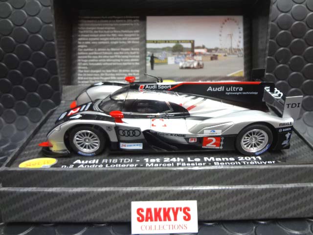 Slot It 1/32 ｽﾛｯﾄｶｰ SICW12◇AUDI R18 TDI 