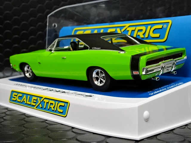 Scalextric 1/32 ｽﾛｯﾄｶｰ C4326◇ Dodge Charger R/T Sublime Green ﾊｲ