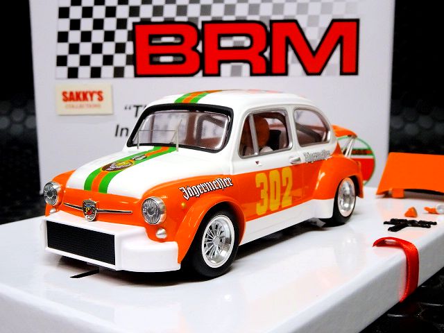 BRM 1/24 ｽﾛｯﾄｶｰ TTS-085◇FIAT ABARTH 1000 TCR 
