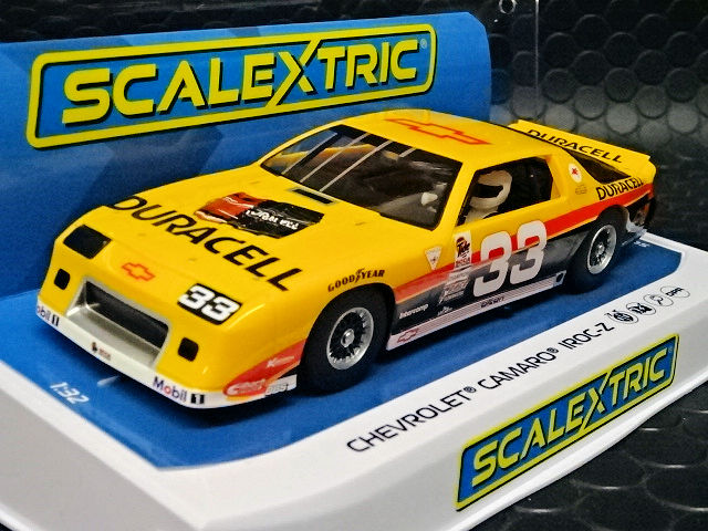 Scalextric 1/32 ｽﾛｯﾄｶｰ C4220◇Chevrolet Camaro IROC #33 SCCA Trans