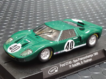 Slot it 1/32 ｽﾛｯﾄｶｰ SICA18C◇FORD GT40 #40/Sutcliffe & Redman