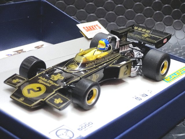 Scalextric 1/32 ｽﾛｯﾄｶｰ c3703A◇Lotus 72 ”J.P.S.” #2/Ronnie Peterson 1971  Brands Hatch F1/GP LEGENDS LIMITED-BOX☆ロニーピーターソン！ | NASCAR・スロットカー・ミニカーの専門店<<サッキーズ・コレクションズ大阪>>  by CAR-BOX