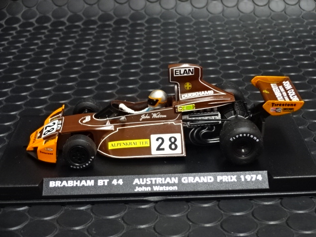 FLYSLOT 1/32 ｽﾛｯﾄｶ- 062103◇Brabham BT44 #28/John Watson Goldie