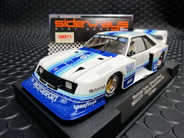 RACER / SIDEWAYS 1/32 ｽﾛｯﾄｶｰ SW49◇FORD MUSTANG TURBO Gr-5 #16