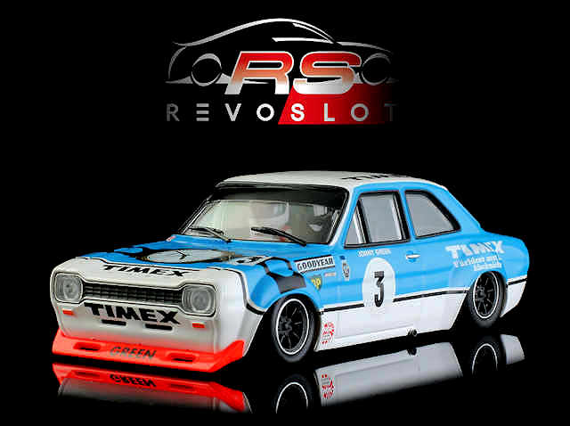 RevoSlot 1/32 ｽﾛｯﾄｶｰ RS0243 ◇ Ford Escort Mk1 #3/Jonny Green