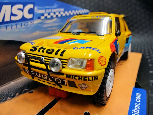 MSC 1/32 ｽﾛｯﾄｶ- 7402◇Peugeot 205 T16 'Camel' Grand Raid Dakar