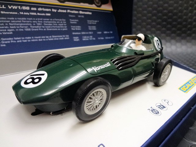 Scalextric 1/32 ｽﾛｯﾄｶｰ C3404A◇VANWALL #18 /JOSE FROILAN GONZALEZ