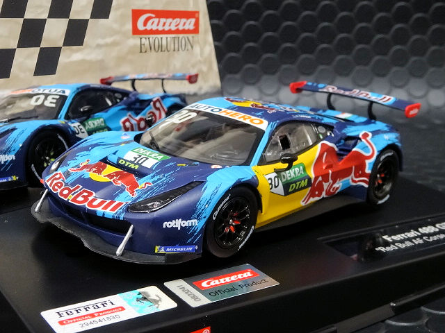 Carrera Evolution 132 ｽﾛｯﾄｶｰ 27708 ◇Ferrari 488 GT3 ” Red Bull