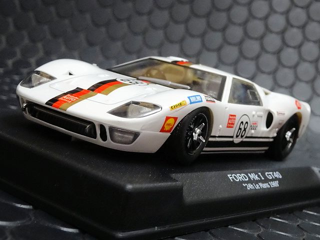 NSR 1/32 ｽﾛｯﾄｶｰ 0041SW ◇ Ford GT40 MKI #68 24h Le Mans 1969 速い