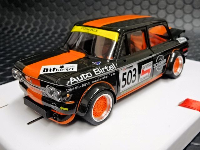 BRM 1/24 ｽﾛｯﾄｶｰ BRM-066◇BRM NSU TT BERGPOKAL ＃503 BLACK 1/24