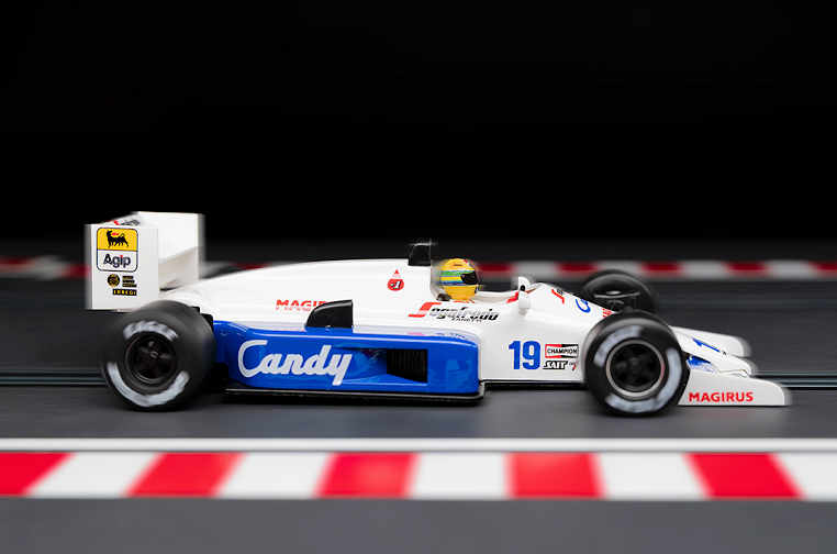 NSR 1/32 ｽﾛｯﾄｶｰ HL09 ◇ Formula 86/89 - Candy #19 Aryton Senna