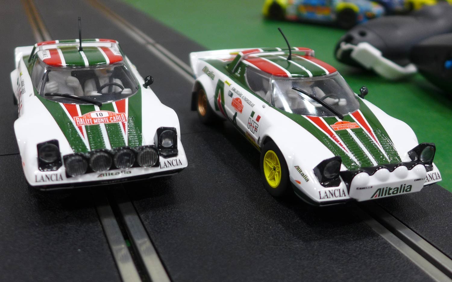 Scalextric 1/32 ｽﾛｯﾄｶｰ C3894A ◇Lanica Stratos 1976 Rally
