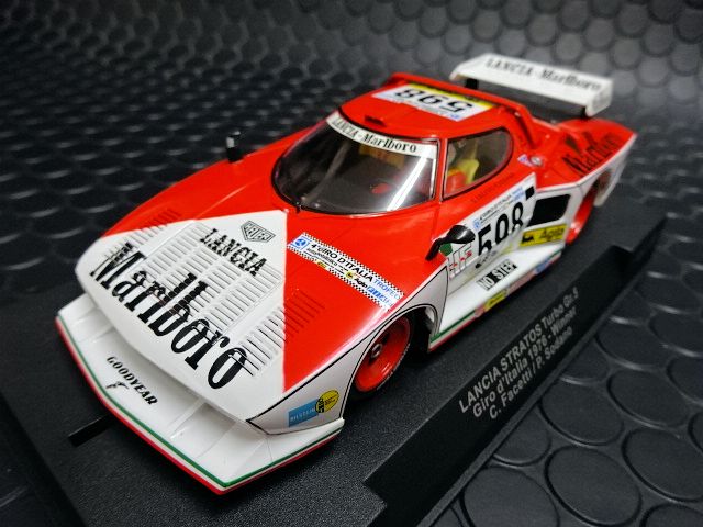 RACER / SIDEWAYS 1/32 ｽﾛｯﾄｶｰ SW53◇Lancia Stratos GR.5 Marlboro Tour  d'Italie 1976 #598 マルボロカラーのストラトス！☆レアなストラトスが再入荷！ | NASCAR・スロットカー・ミニカーの専門店u003cu003cサッキーズ・コレクションズ大阪u003eu003e  by CAR-BOX