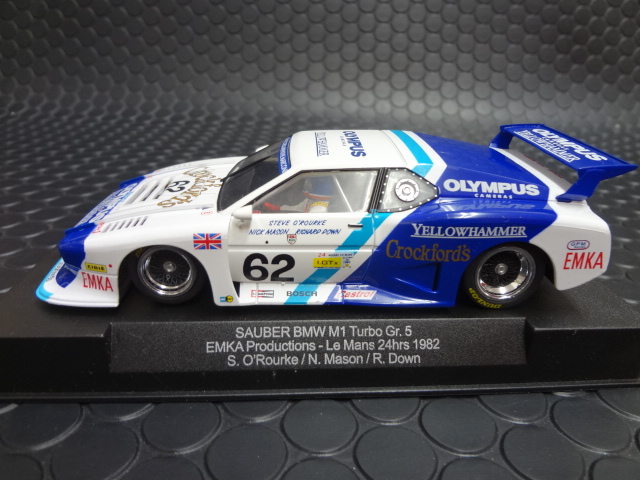 Sideways 1/32 ｽﾛｯﾄｶｰ SW27 ◇ SAUBER BMW M1 TURBO 1981 GR.5 LeMans